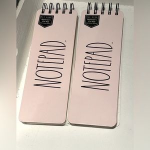 Rae Dunn notepad set of two